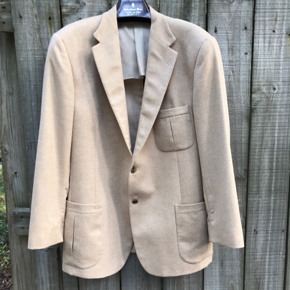 Coppley Cashmere Sport Jacket w Suede Elbow Patches